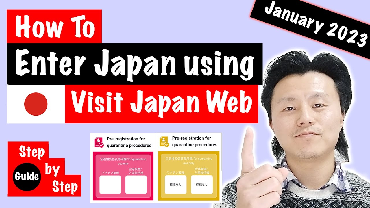 How to Enter Japan using Visit Japan Web January 2023 Alo Japan