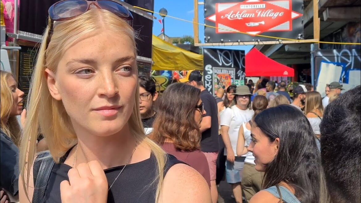 🇬🇧 LONDON STREET FOOD, PORTOBELLO MARKET DURING SUMMER HEATWAVE, HOLLAND PARK, LONDON WALKING TOUR