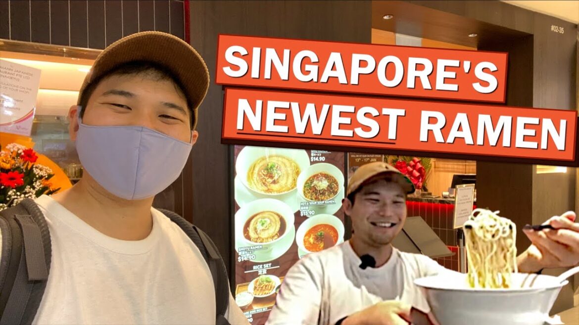 Japan’s MICHELIN-STARRED Ramen FINALLY Came to Singapore! Nakiryu Review