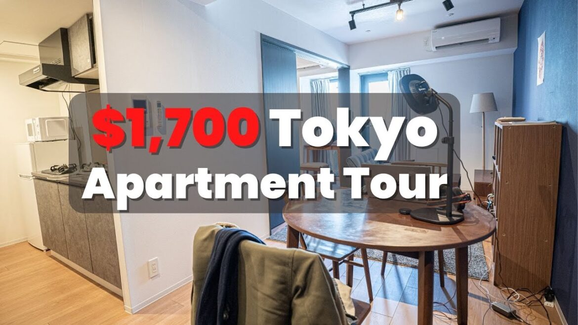 My $1,700/month Tokyo Furnished Apartment Tour