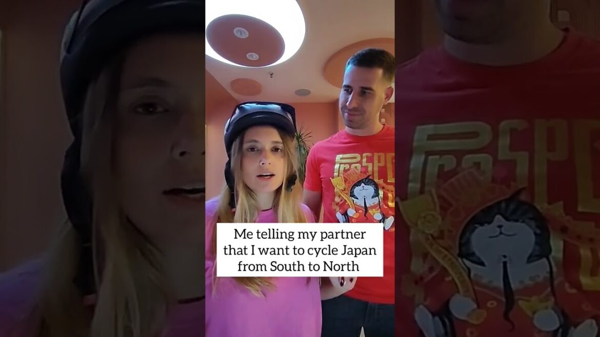 We are #cycling #Japan from South to North! #2023resolutions 🇯🇵⛩️🌸🚴 Follow our adventure!