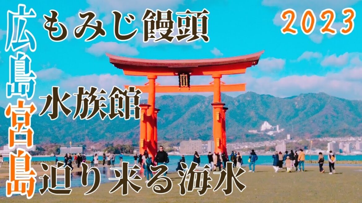 【広島観光】冬の宮島厳島神社へ。なんと水族館もあるんです。広島グルメ＆スイーツも満喫！【2023最新】