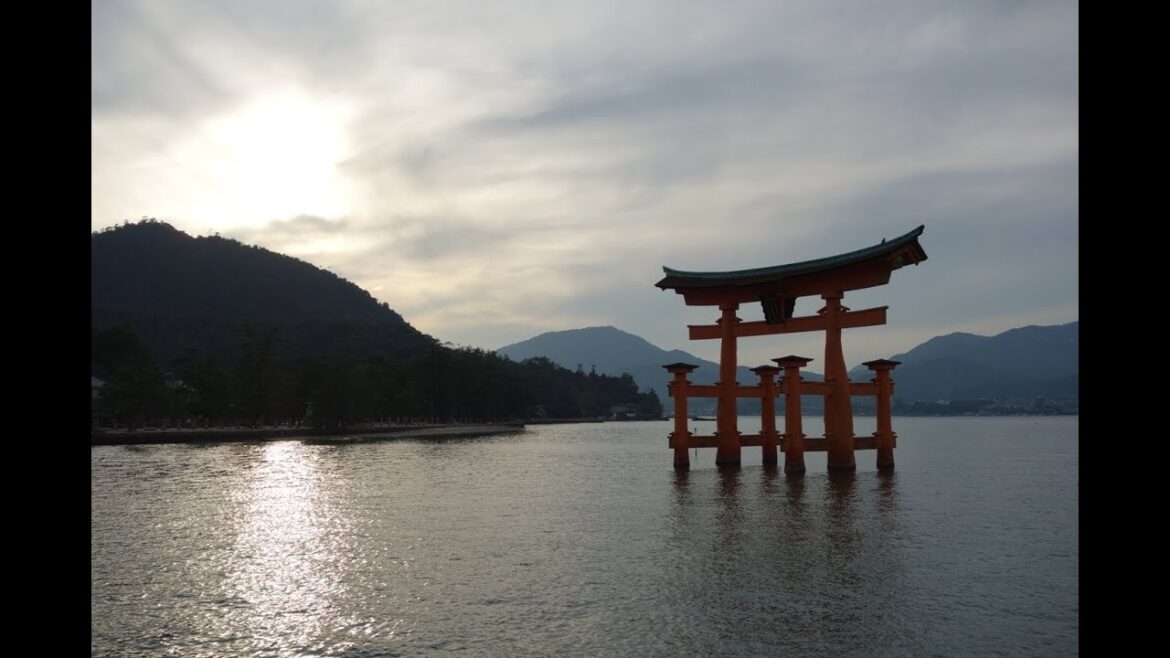Sailing to and from Miyajima, Japan, October 28, 2013