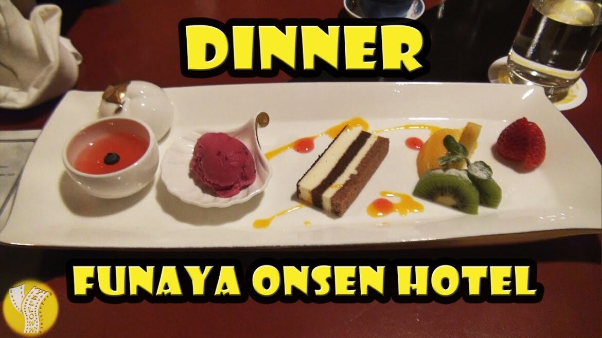 Dinner at Funaya Onsen Hotel