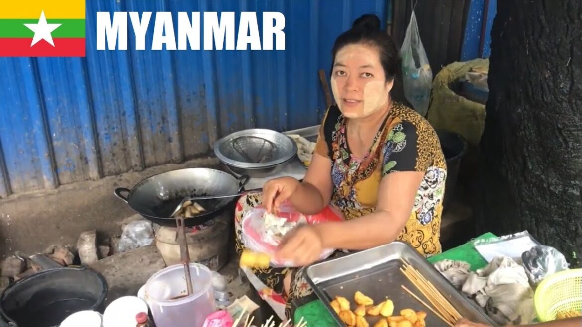 【🇲🇲 MYANMAR】Traditional Street Food & People's Lifestyle 【🇲🇲 MYANMAR】Traditional Street Food & People's Lifestyle