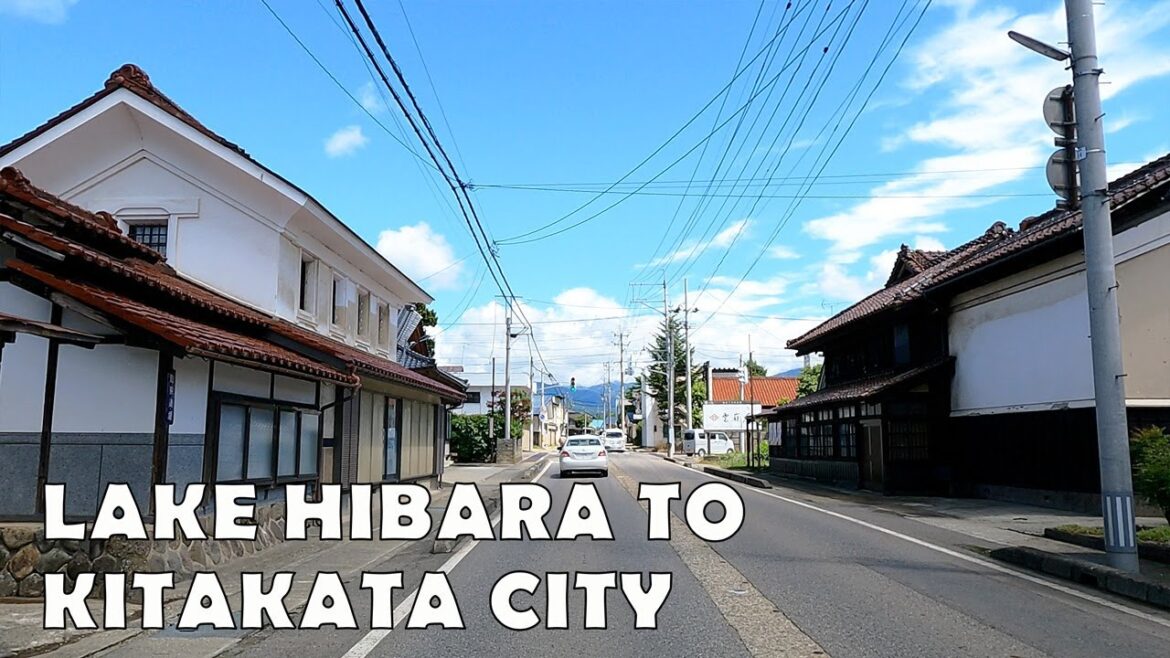 Lake Hibara to Kitakata City - 4K Japan Drive Fukushima