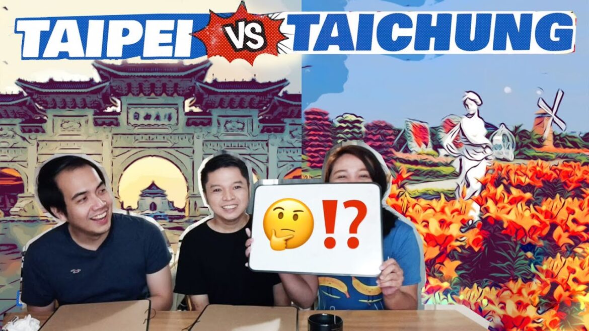 TAIPEI vs TAICHUNG: Which is THE BETTER TRIP? (Filipino w/ English Subs)