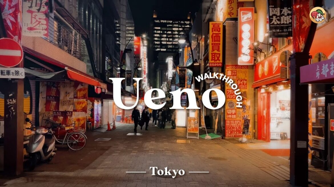 [4K HDR] Ueno, Tokyo Walking Tour