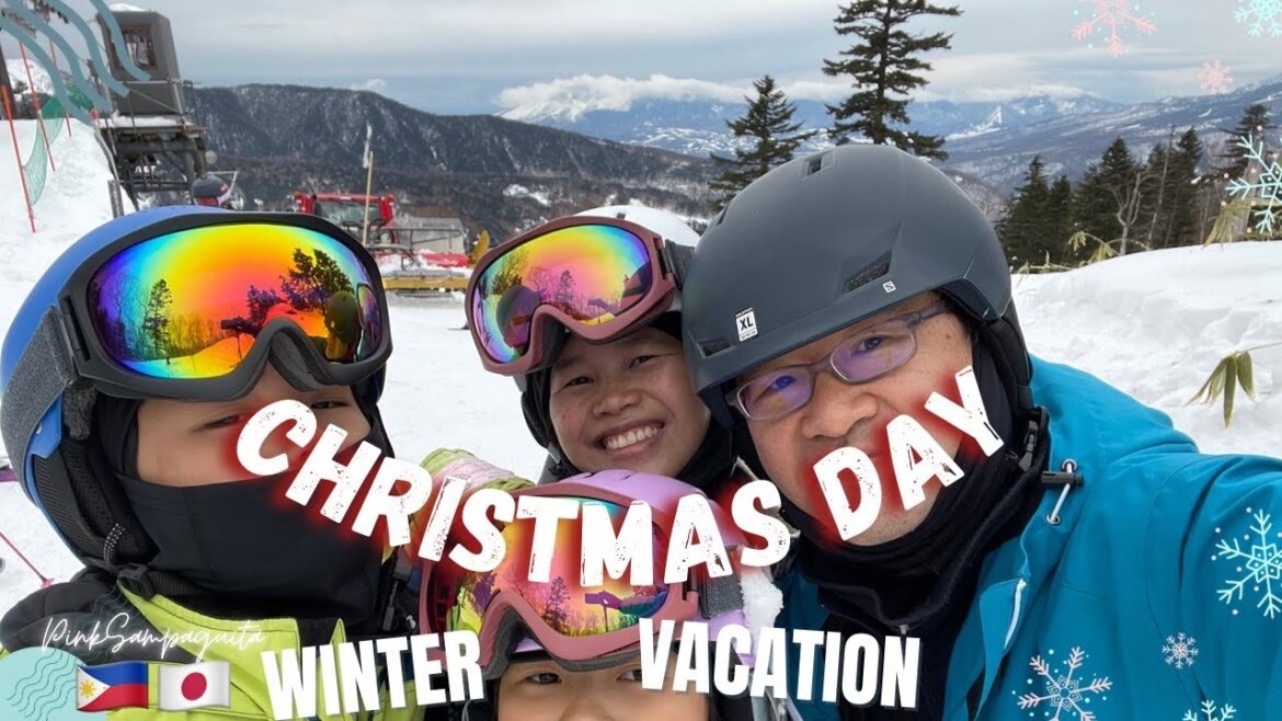WINTER VACATION:How Japan & Philippines celebrating Christmas|Skiing at Shiga Prince Ski Resort