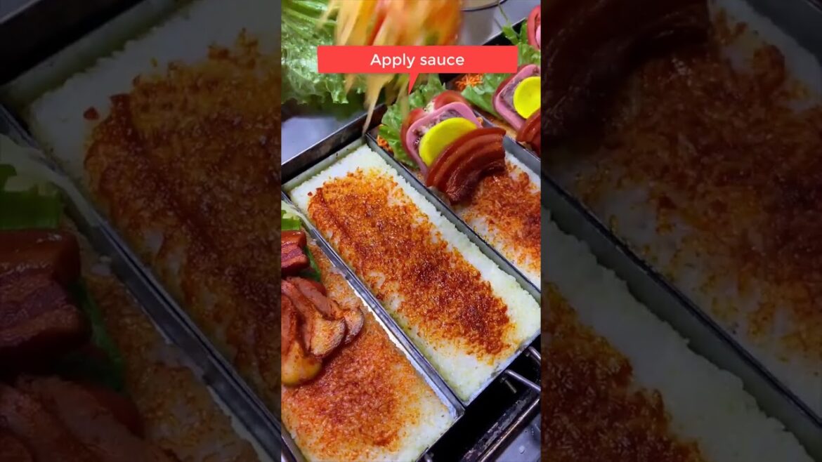 This RICE Sandwich Is The BEST Ever Tasted #chinesestreetfood #shorts