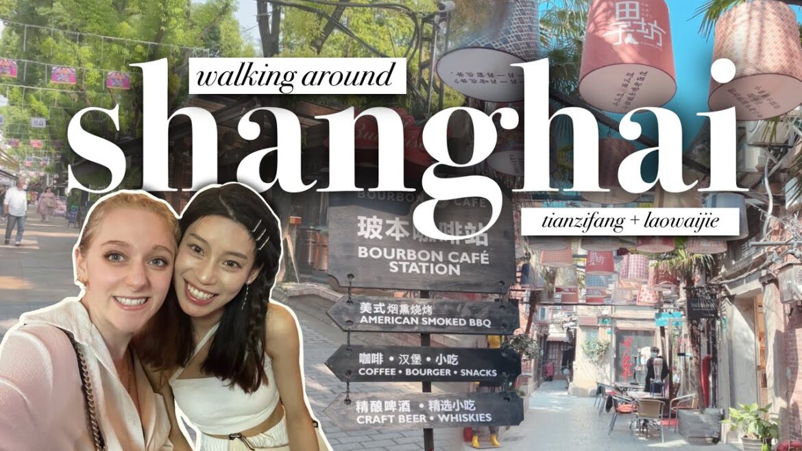 Shanghai Food Streets: Tian Zi Fang + Beer Festivals 🇨🇳 | Ep 34 #shanghai #china #lifeinchina