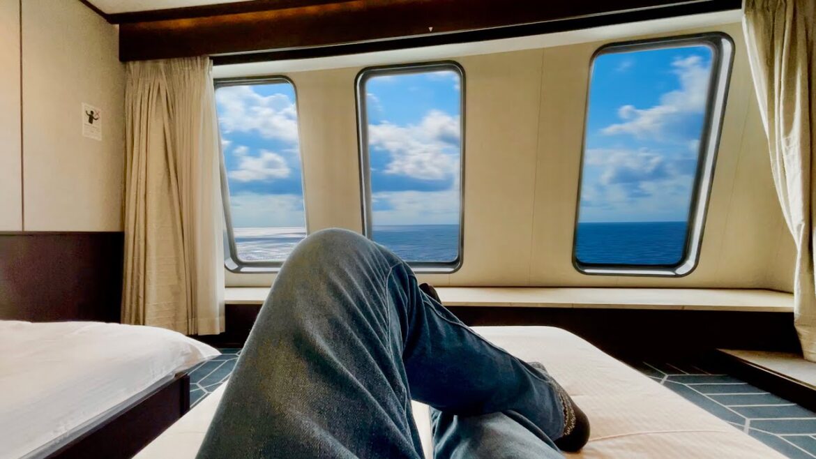 【豪華 前面展望】宇和島運輸フェリー あかつき丸 / 豪華客室からの前面展望で船長気分を味わえる贅沢なフェリー旅 /  八幡浜 → 別府