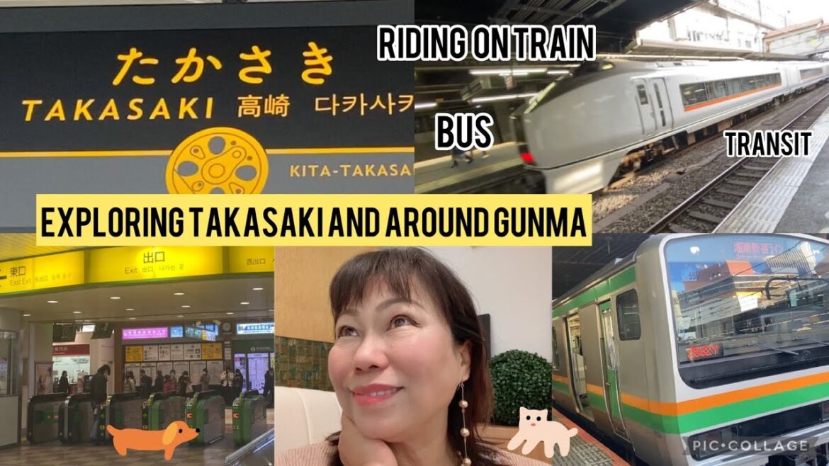 JOYFUL TRAINS . TRIP TO TAKASAKI and getting around GUNMA. JOYFUL TRAINS . TRIP TO TAKASAKI and getting around GUNMA.