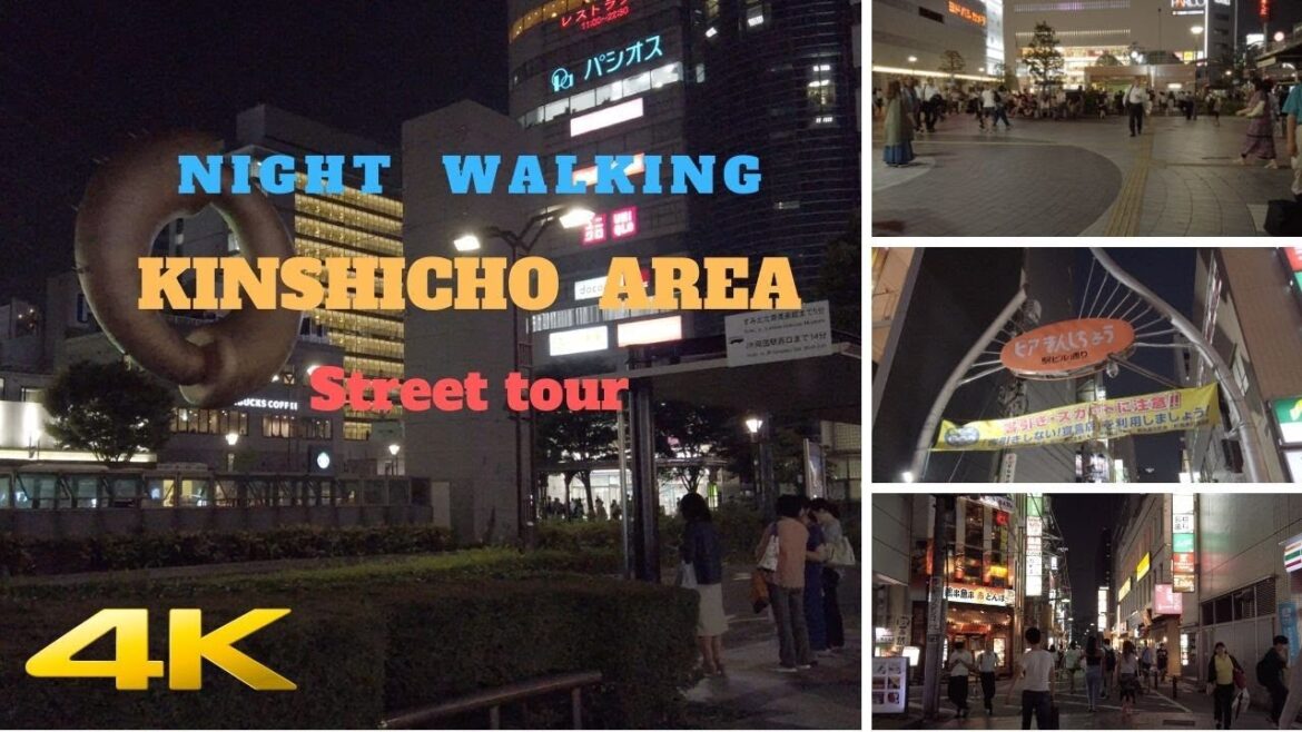 ⁴ᴷ Kinshicho: Night walking tour #TYO-044 ⁴ᴷ Kinshicho: Night walking tour #TYO-044