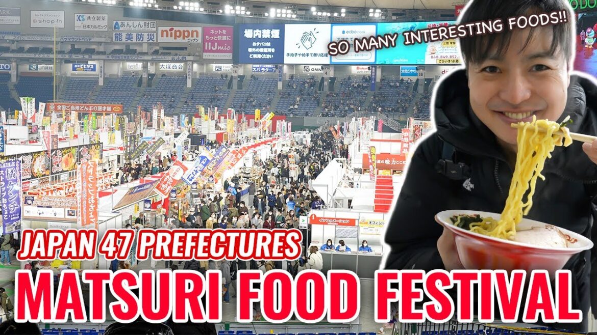 Legendary Festival is Finally Back in 2023! I Visit Tokyo Dome Japan Matsuri Food Festival Ep.383