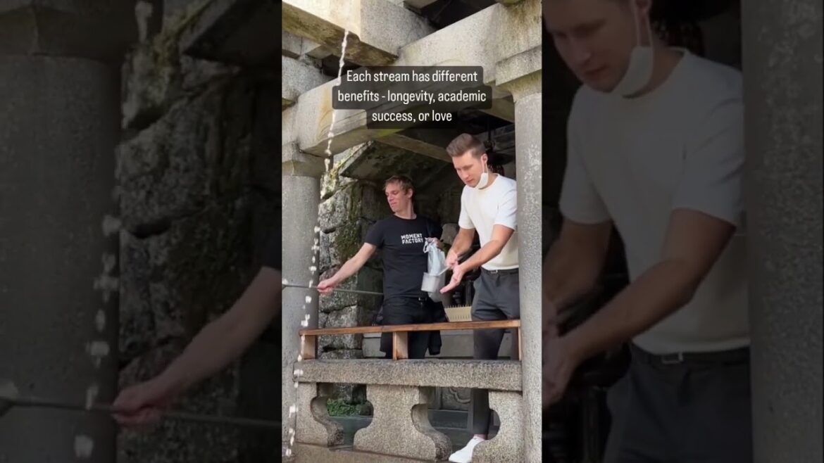 Have you heard of Japan's magical waterfall? 🤯😍 | #japantravel #japaneseculture #traveltips