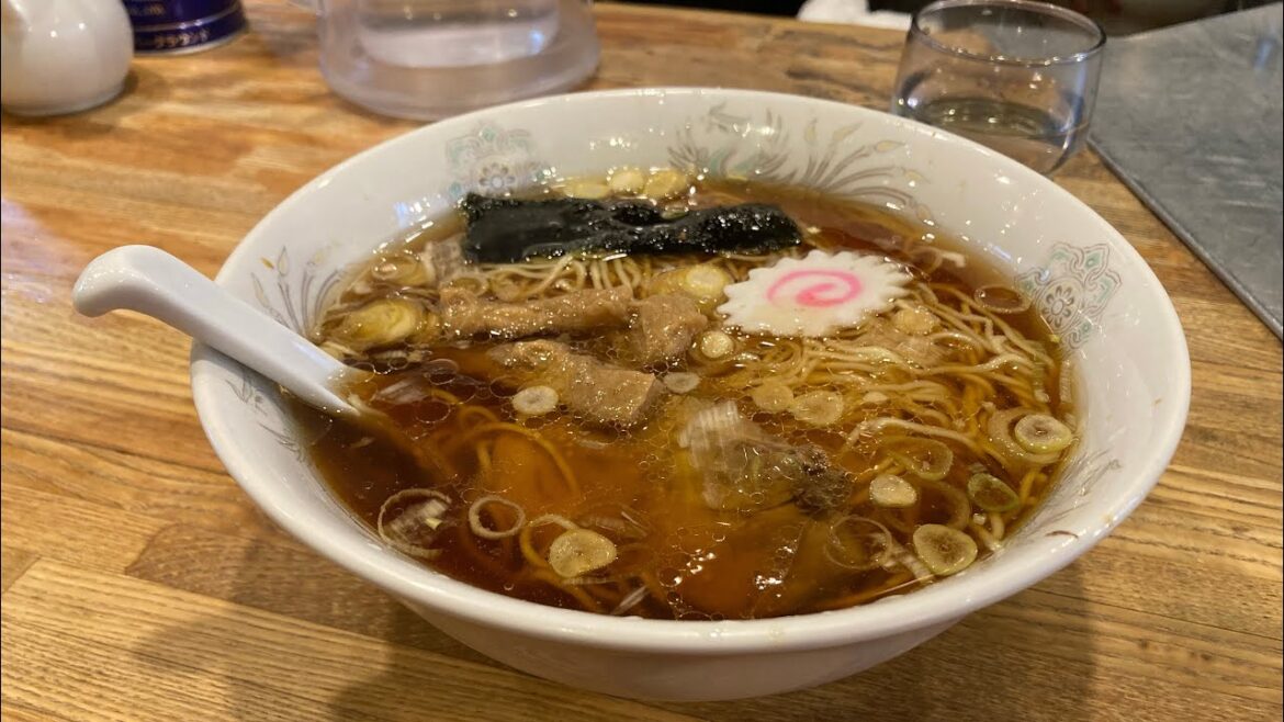 Classic Chukasoba Style Ramen at Ishikawaya in Atami