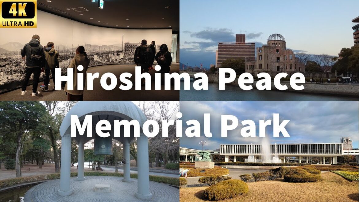 【4K HDR】JAPAN WALK TOUR | Hiroshima Peace Memorial Park and Atomic Bomb Dome