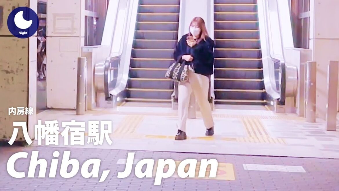 ⁴ᴷ Japan: Yawatajuku Station, Chiba / Uchibo Line : Walking Tour 60fps (January, 2023)