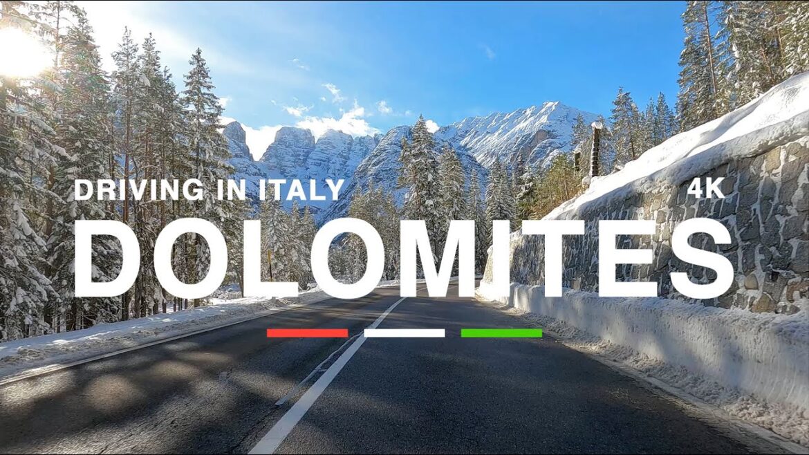 Driving Italy ๐ฎ๐น Dolomites – Toblach to Lago di Misurina. Empty road after the first snow. 4K Driving Italy ๐ฎ๐น Dolomites - Toblach to Lago di Misurina. Empty road after the first snow. 4K