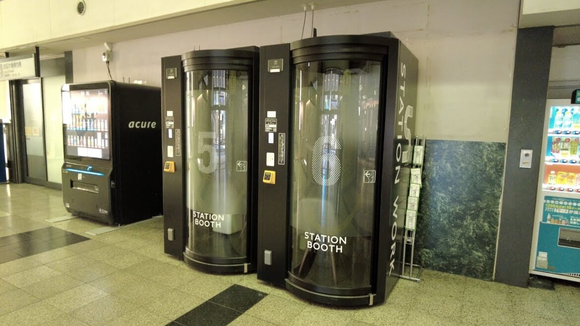 【What is this?】Experience of Sleep Pod in Station at Japan Tokyo | Station Booth 【What is this?】Experience of Sleep Pod in Station at Japan Tokyo | Station Booth