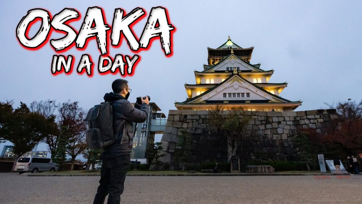 Seeing OSAKA’S TOP 3 tourist sites in half a day Seeing OSAKA’S TOP 3 tourist sites in half a day