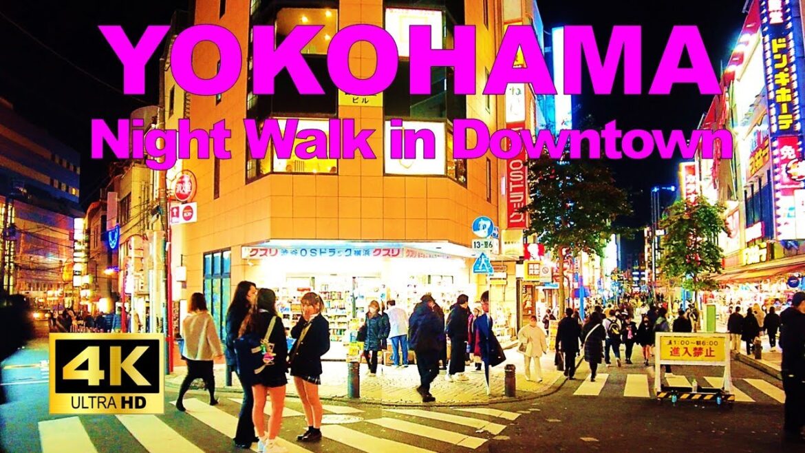 【4K🇯🇵】Yokohama Walking Tour – Night in Kanagawa's Busiest Downtown Area 【4K🇯🇵】Yokohama Walking Tour - Night in Kanagawa's Busiest Downtown Area