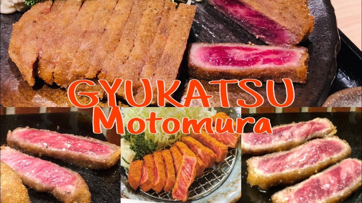 13 $ Wagyu Beef in Roppongi | Cheap Dining in Tokyo | Gyukatsu Motomura