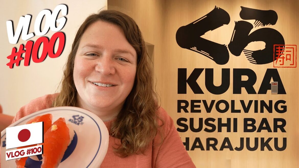How to Eat at a Conveyer Revolving SUSHI TRAIN | Kura Sushi