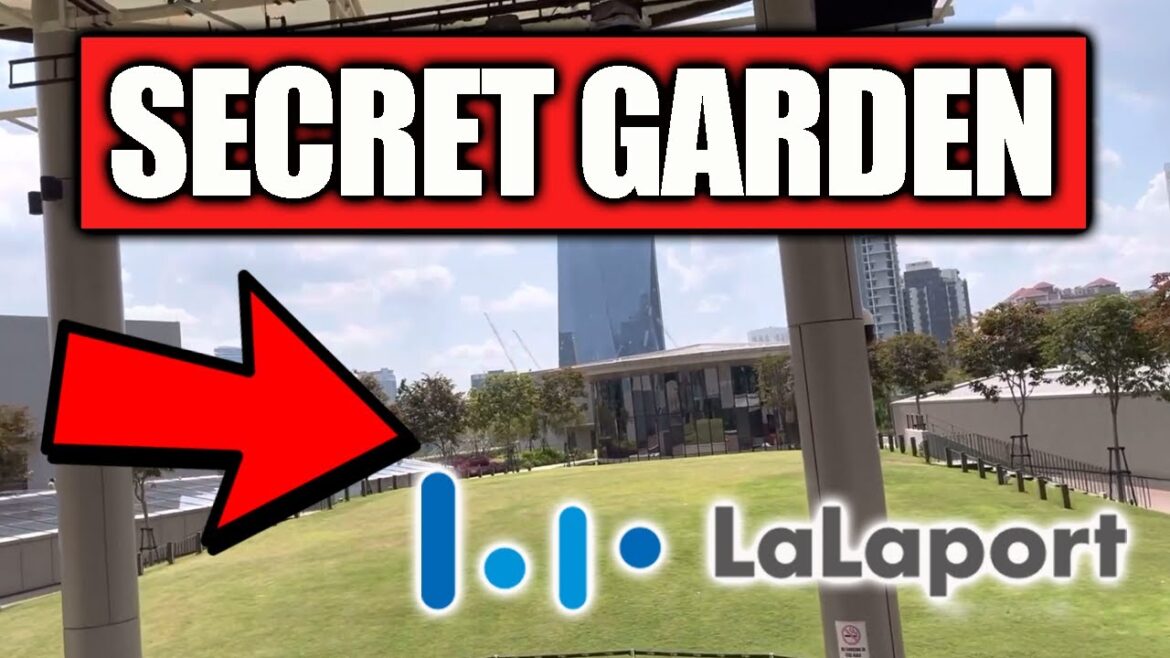 How to find LaLaport SECRET Roof Top Garden - LOTS OF HOT GIRLS HERE - Bukit Bintang KL Malaysia