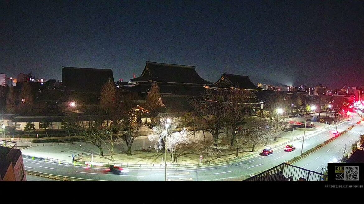 【ARCHIVE】 (KYOTO JAPAN LIVE CAMERA) 2023/01/12 0:00～