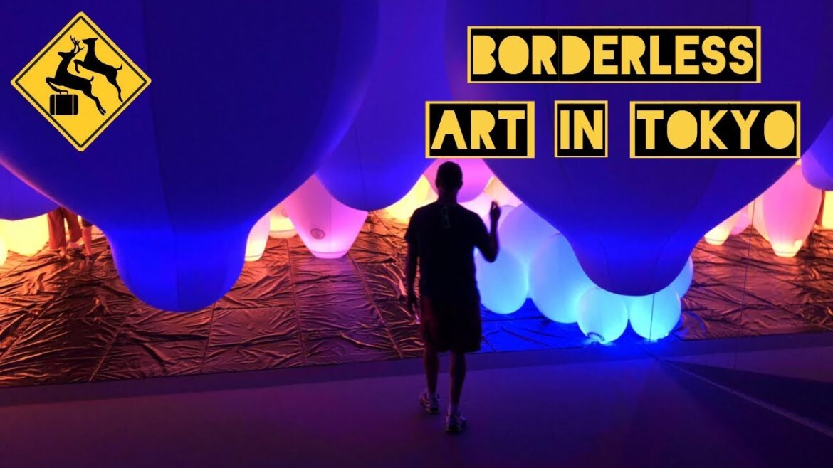 Virtual Tour of Tokyo's Digital Art Museum