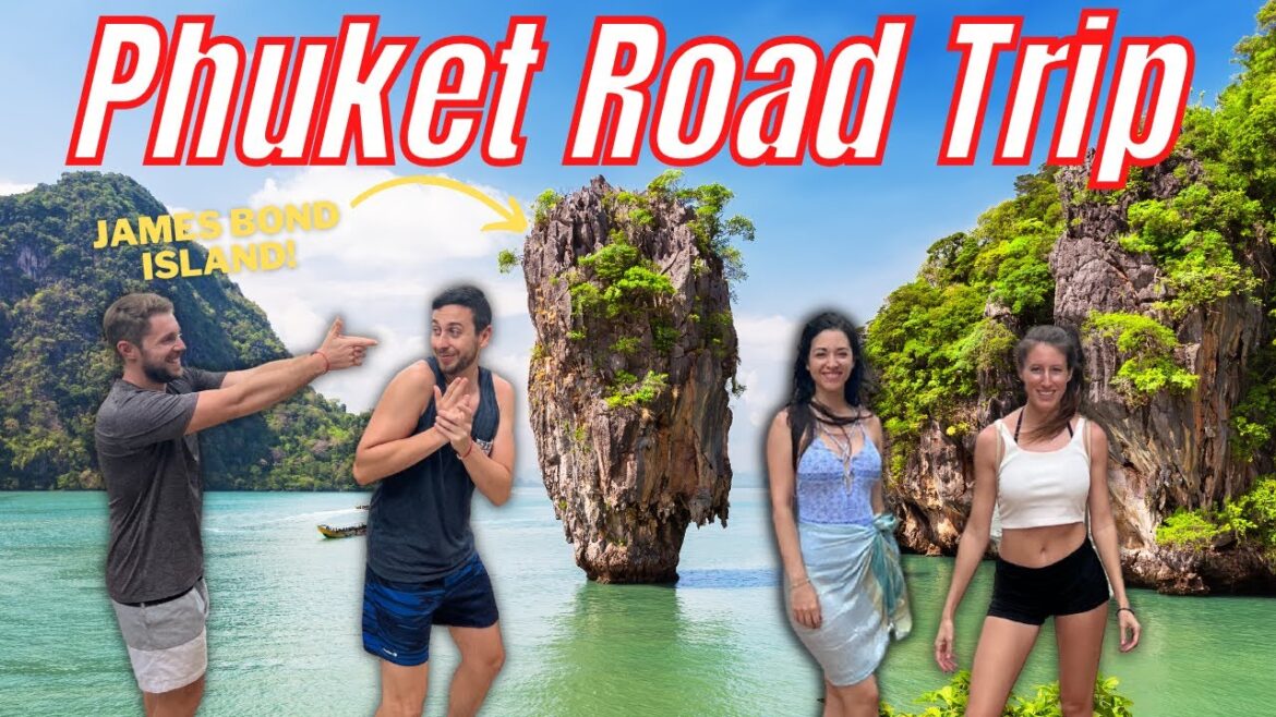 Phuket Thailand to Phang Nga: James Bond Island, Airplane Beach, Pan Yee Floating Village, Thai Food