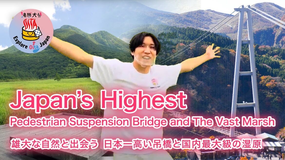 360° Panoramas From a Giant Bridge, Nature-Rich Wetlands, and Wild Game Burgers!【Explore Oita Japan】