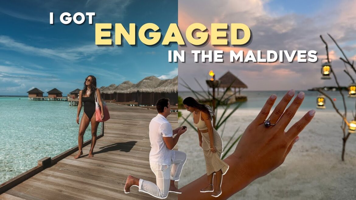 SURPRISE PROPOSAL in the Maldives 💍🏝️