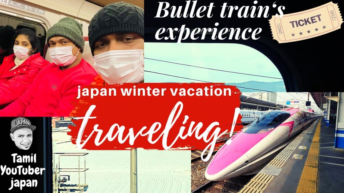 Winter vacation vlog | bullet train | Shinkansen| japan | traveling | Tamil YouTuber | @rasworld125