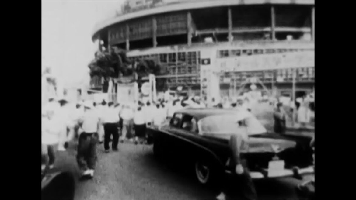 1959.Japan's sports scene. A parade, swimming competition, baseball.nagashima.all stars. 1959.Japan's sports scene. A parade, swimming competition, baseball.nagashima.all stars.