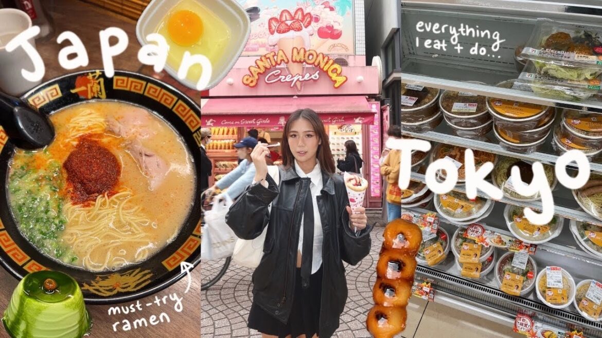 JAPAN TOKYO VLOG | what I eat, best ramen, Harajuku, sushi train, mini pig cafe, tourist activities JAPAN TOKYO VLOG | what I eat, best ramen, Harajuku, sushi train, mini pig cafe, tourist activities