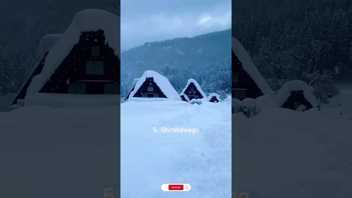 Best winter destination in Japan #shorts