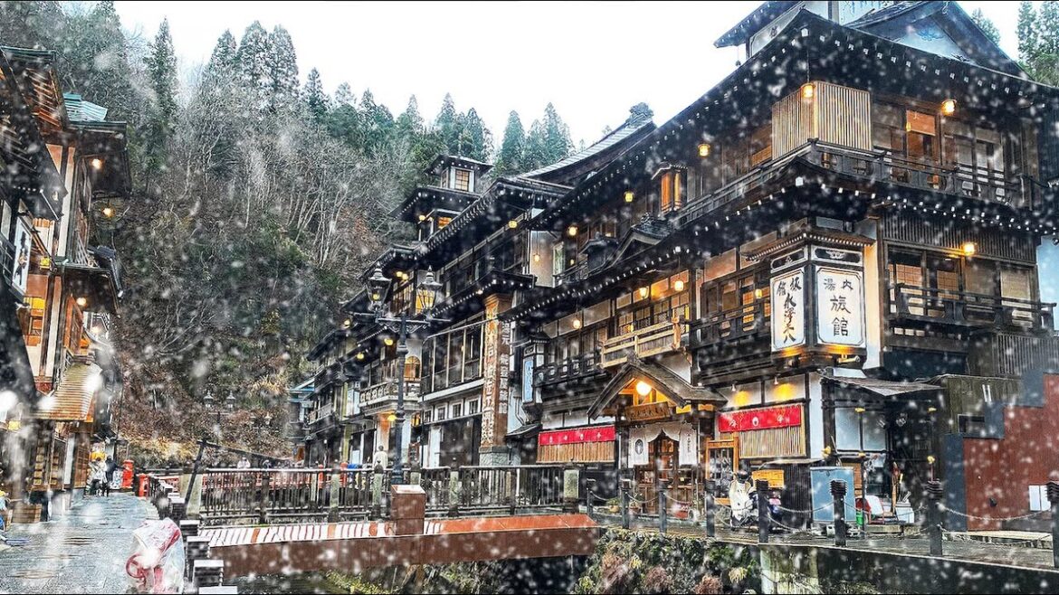 Visiting Japan's Most Beautiful Winter Village | Ginzan Onsen