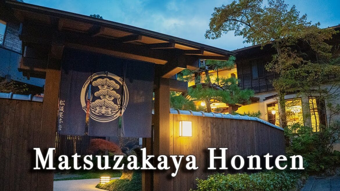 Matsuzakaya Honten Ryokan Hakone, Japan【Full Tour in 4k】