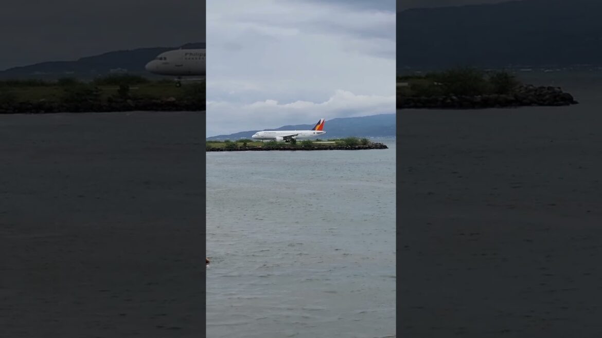 PAL flight beach departure #shorts #shortvideo #shortsvideo #philippinesairlines #