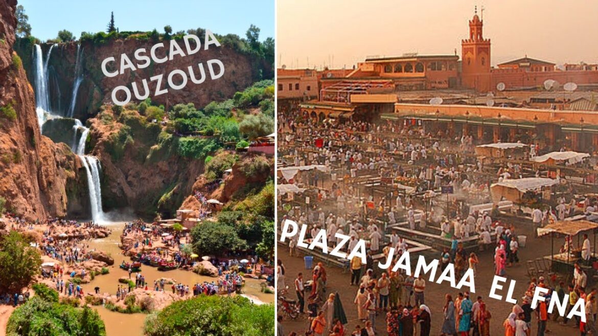 MARRAKECH PLAZA JAMAA EL FNA | CASCADA OUZOUD LA MAS GRANDE DE MARRUECOS MARRAKECH PLAZA JAMAA EL FNA | CASCADA OUZOUD LA MAS GRANDE DE MARRUECOS