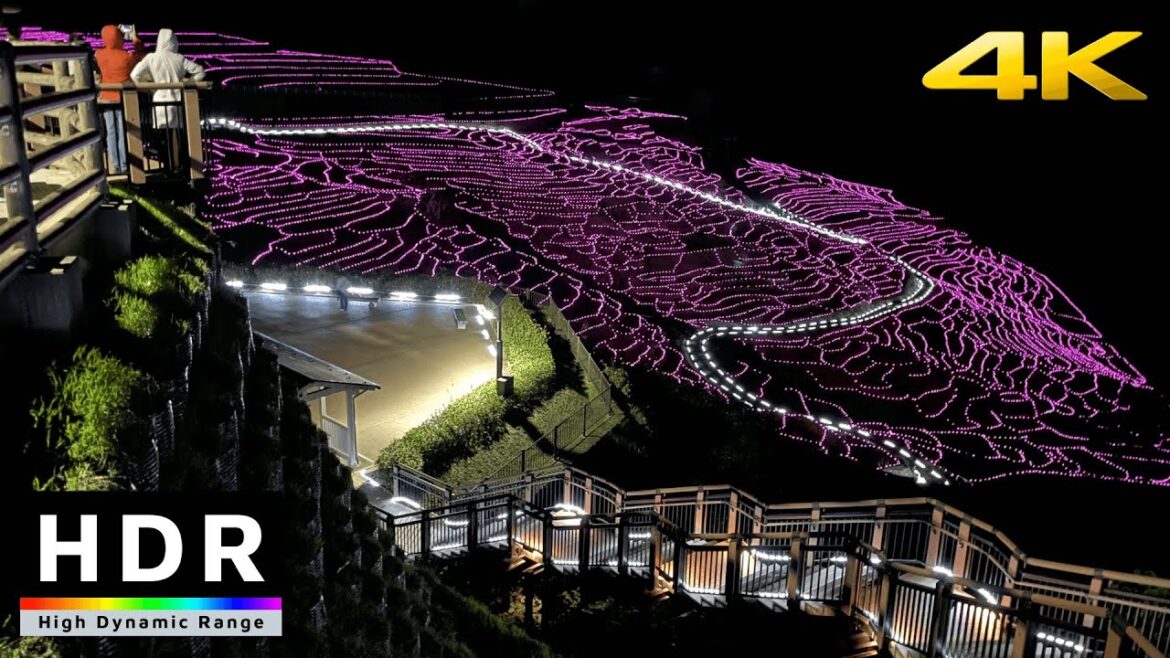 【4K HDR】Japanese Seaside Rice Terrace Illumination Walk – Noto Peninsula 2020 【4K HDR】Japanese Seaside Rice Terrace Illumination Walk - Noto Peninsula 2020