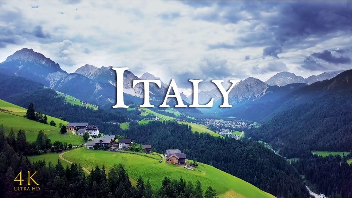 AMAZING ITALY Fly over Beautiful Nature Scenery with Beautiful piano music | 4K ULTRA HD AMAZING ITALY Fly over Beautiful Nature Scenery with Beautiful piano music | 4K ULTRA HD