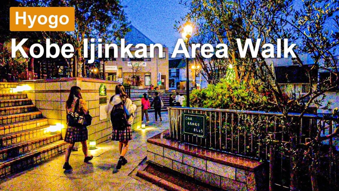 【Hyogo 💖】Walk Japan - Kobe Kitano Ijinkan Gaii ASMR 【4K】고베 โกเบ