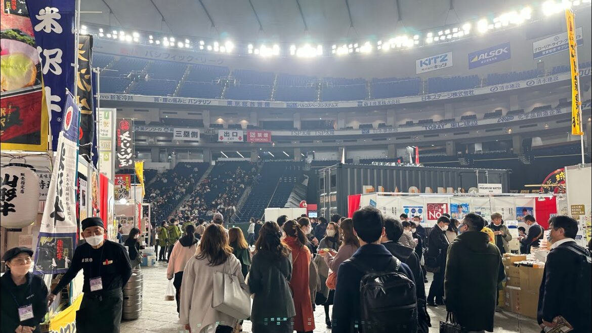 🔴LIVE Japan’s LARGEST Food Festival - Furusato Matsuri 2023 [1080p60]