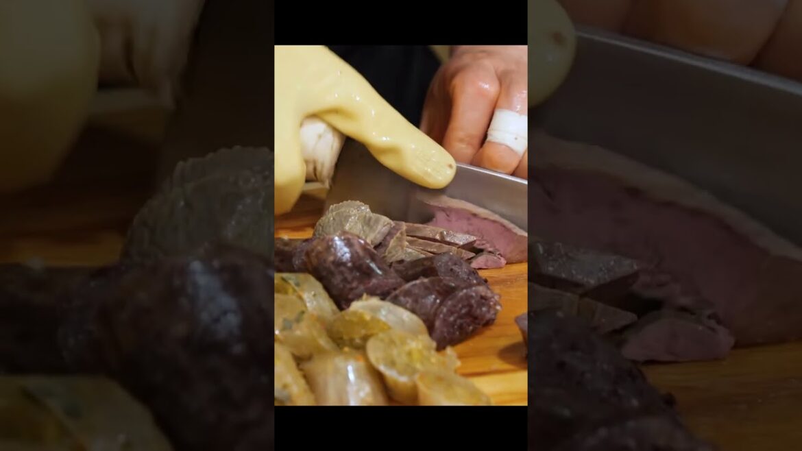 Sundae, Pork Intestine - Korean street food