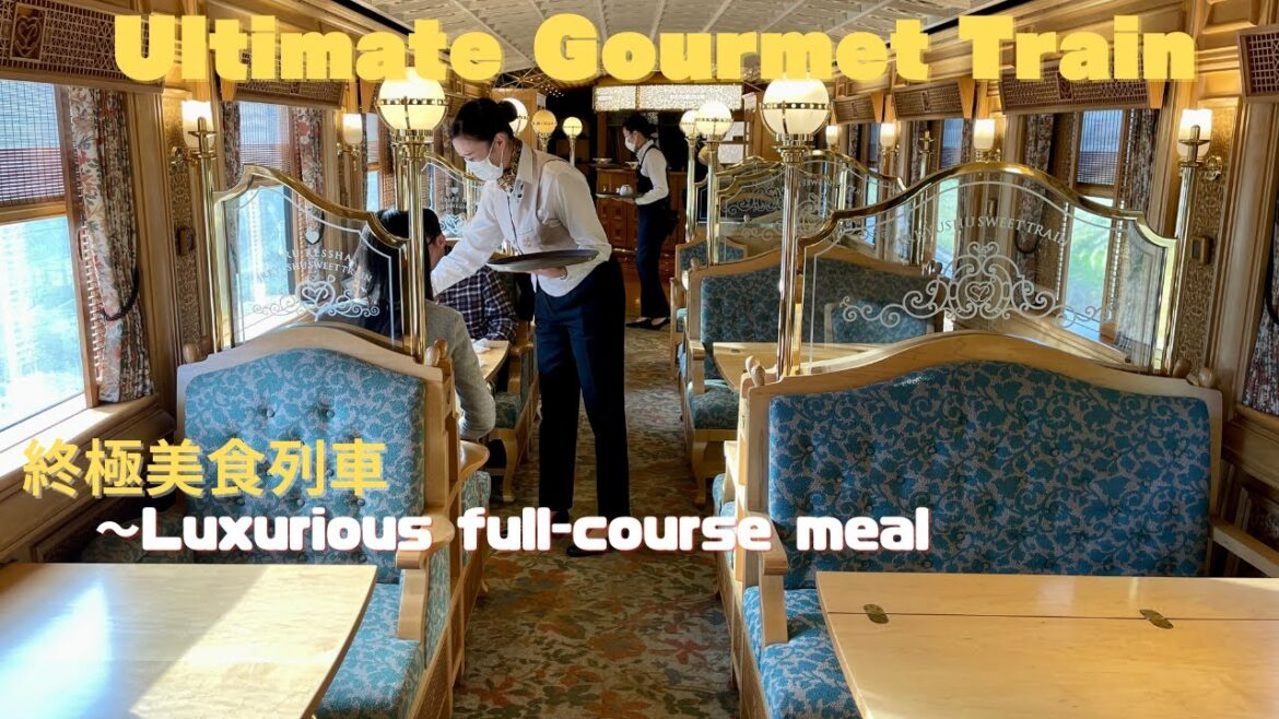 [ARU RESSHA] Japanese best gourmet luxurious train in Kyushu 😀  #aruressha #jrkyushu #japantravel