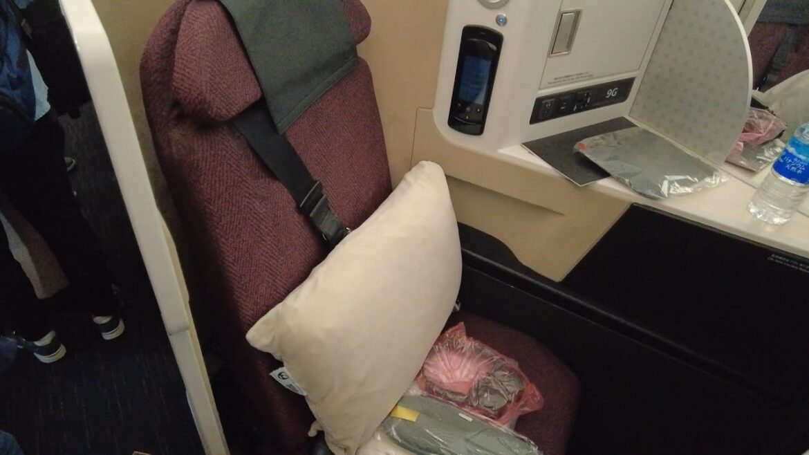 REVIEW Japan Airlines J class & Business Class + Food served. Hokkaido to Singapore | EXPLORE